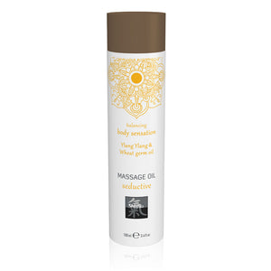 SHIATSU Massage Oil - Seductive - Ylang Ylang & Wheat Germ Oil Scented - 100 ml