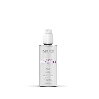 Wicked Simply Hybrid - Water & Silicone Blended Lubricant - 70 ml (2.3 oz) Bottle