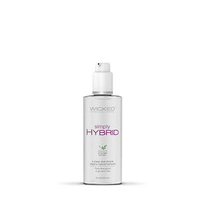 Wicked Simply Hybrid - Water & Silicone Blended Lubricant - 70 ml (2.3 oz) Bottle