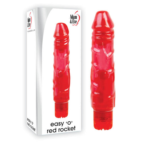 Adam & Eve Easy O Red Rocket - Red 17.1 cm (6.75'') Vibrator