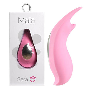 Maia Sera - Pink 10 cm USB Rechargeable Stimulator