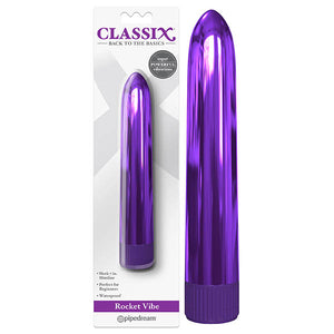 Classix Rocket Vibe - Metallic Purple 17.8 cm (7'') Vibrator