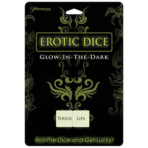Erotic Dice - Glow in the Dark Couple's Dice Game