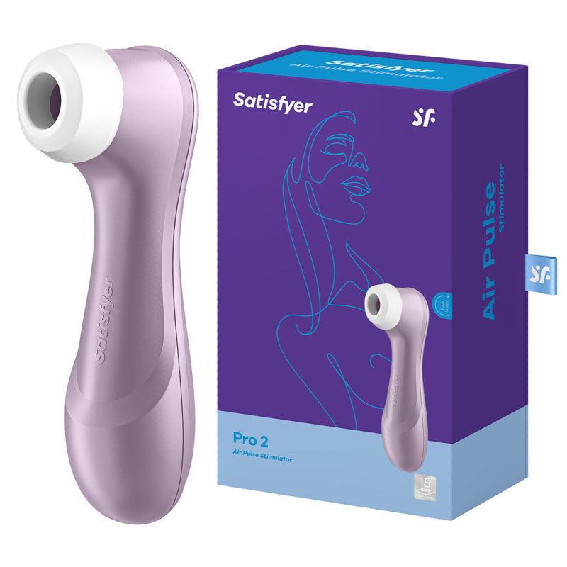 Satisfyer Pro 2 Generation 2- Purple - Touch-Free USB-Rechargeable Clitoral Stimulator